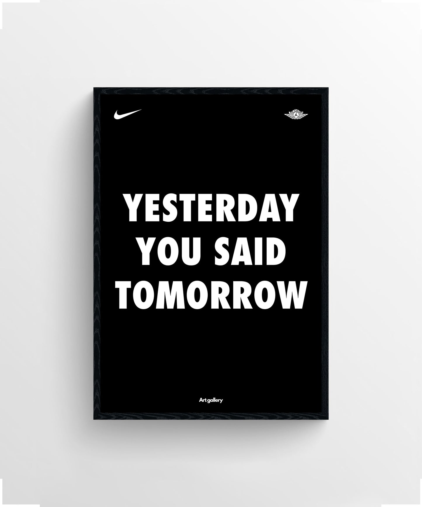 YESTERDAY YOU SAID TOMORROW Black