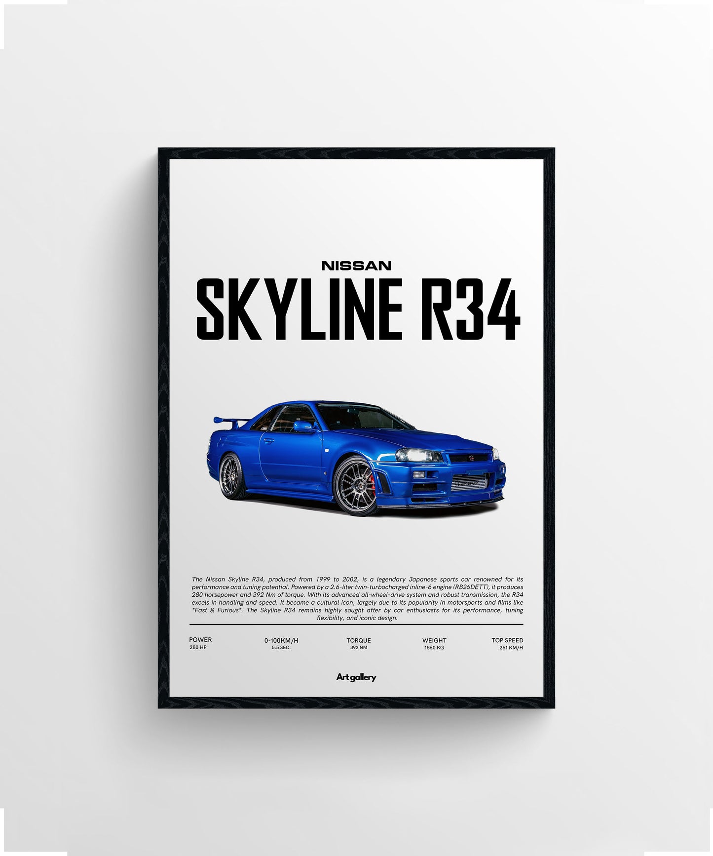 NISSAN SKYLINE R34