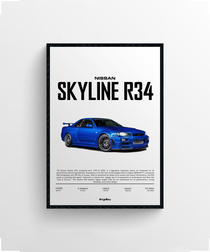 NISSAN SKYLINE R34